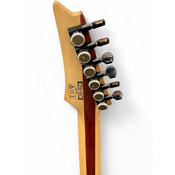 Used Ibanez RGIR30BE Iron Label Satin Black Solid Body Electric Guitar