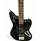 Used Squier JAGUAR BASS BLACK Electric Bass Guitar