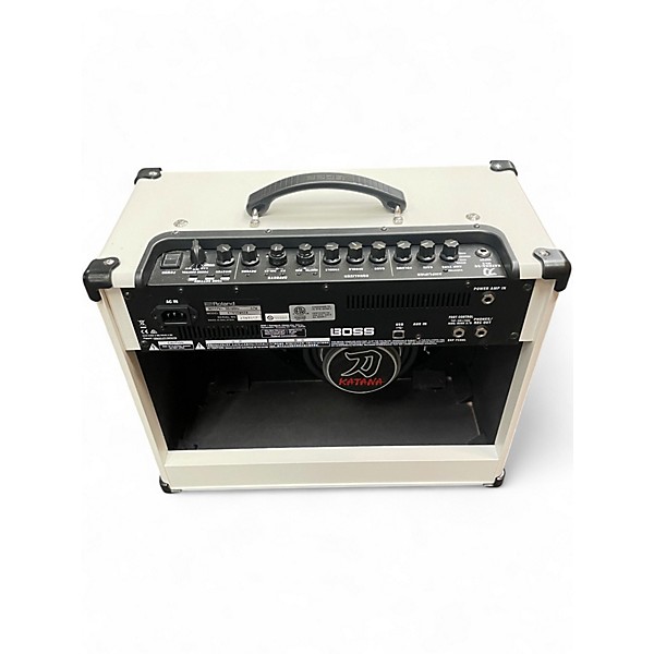 Used BOSS KATANA 50 MKII WHITE Guitar Combo Amp