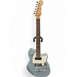 Used Reverend DOUBLE AGENT OG Metallic Blue Solid Body Electric Guitar