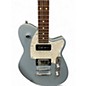 Used Reverend DOUBLE AGENT OG Metallic Blue Solid Body Electric Guitar