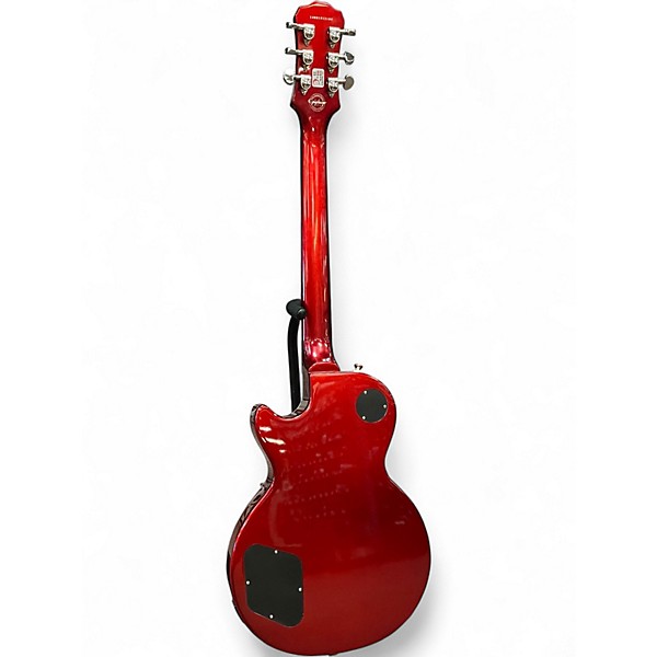 Used Epiphone Les Paul Standard Candy Apple Red Metallic Solid Body Electric Guitar