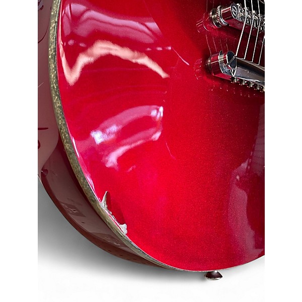 Used Epiphone Les Paul Standard Candy Apple Red Metallic Solid Body Electric Guitar
