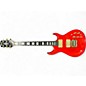 Vintage 1980s Carvin DC200 Red Solid Body Electric Guitar thumbnail