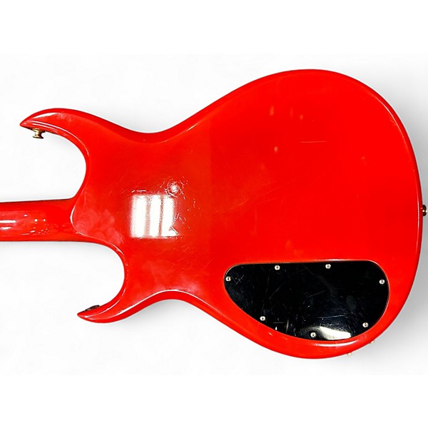 Vintage 1980s Carvin DC200 Red Solid Body Electric Guitar