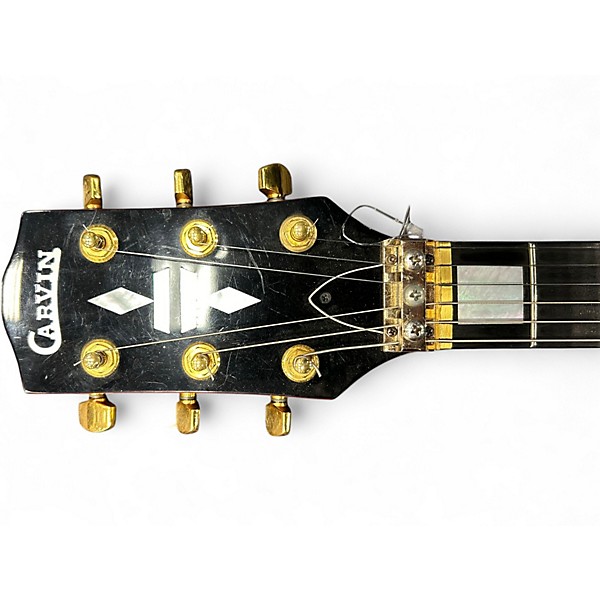 Vintage 1980s Carvin DC200 Red Solid Body Electric Guitar