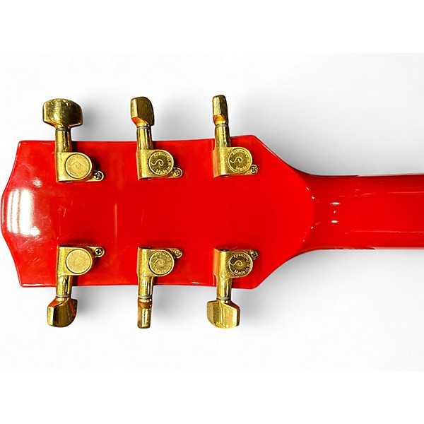 Vintage 1980s Carvin DC200 Red Solid Body Electric Guitar