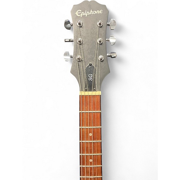 Used Epiphone SG Black Solid Body Electric Guitar