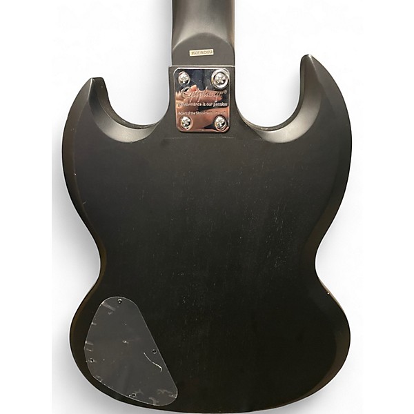 Used Epiphone SG Black Solid Body Electric Guitar