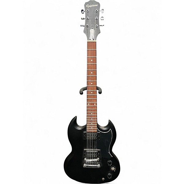 Used Epiphone SG Black Solid Body Electric Guitar