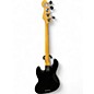 Used 2008 Fender American Standard Jazz Bass Black Electric Bass Guitar