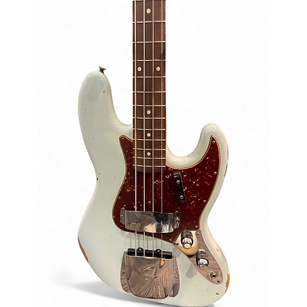 Used Fender LTD 60 JAZZ BASS RELIC LIGHT BLUE Electric Bass Guitar