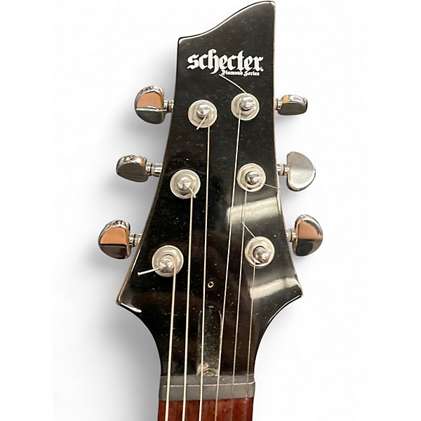 Used Schecter Guitar Research C6-Plus Vintage Sunburst Solid Body Electric Guitar