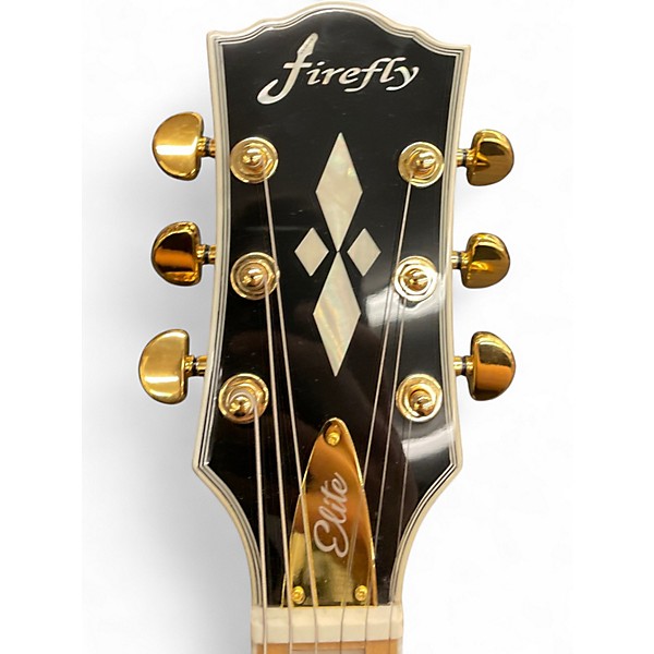 Used Firefly "LES PAUL" ELITE Camo Bullseye Solid Body Electric Guitar