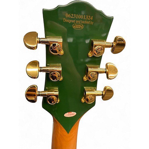 Used Firefly "LES PAUL" ELITE Camo Bullseye Solid Body Electric Guitar