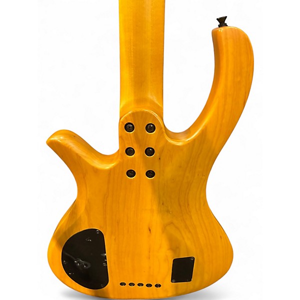 Used Schecter Guitar Research Riot 5 NATURAL Solid Body Electric Guitar