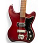 Vintage 1965 Guild S-50 Cherry Solid Body Electric Guitar