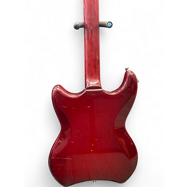 Vintage 1965 Guild S-50 Cherry Solid Body Electric Guitar