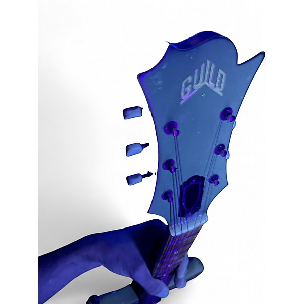 Vintage 1965 Guild S-50 Cherry Solid Body Electric Guitar