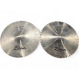 Used Zildjian 14in A Mastersound Hi Hat Pair Cymbal