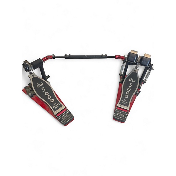 Used DW 5000 Series Double Double Bass Drum Pedal