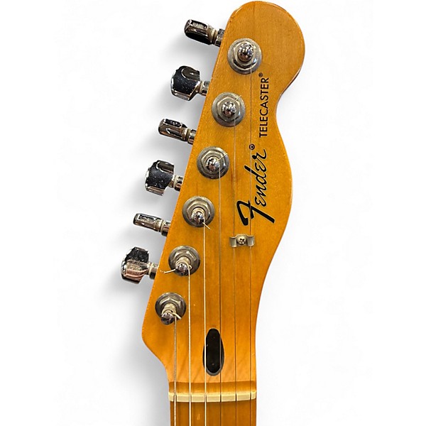 Used Fender Standard Telecaster 2 Tone Sunburst Solid Body Electric Guitar