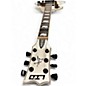 Used ESP James Hetfield Iron Cross WHITE Solid Body Electric Guitar