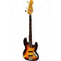 Used 2022 Fender Jaco Pastorius Signature Relic Jazz Bass Fretless Sunburst Electric Bass Guitar thumbnail
