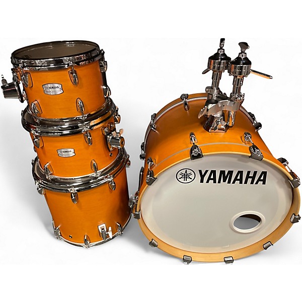 Used Yamaha 4 Piece Tour Custom CARAMEL SATIN Drum Kit