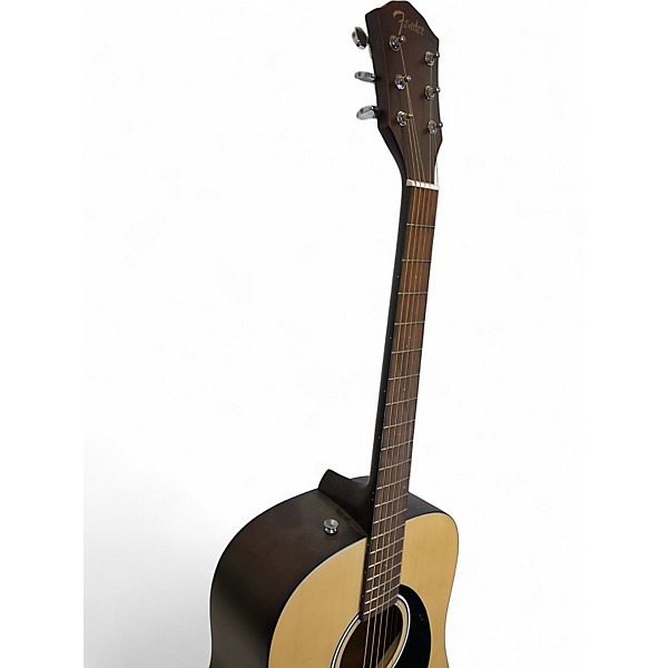 Used Fender FA125 NS Natural Acoustic Guitar