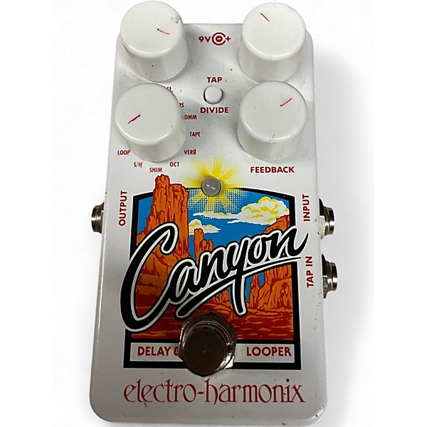 Used 2018 Electro-Harmonix Canyon Delay and Looper Effect Pedal