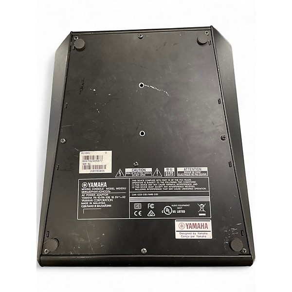 Used Yamaha MG10XU 10 Channel Mixer with Effects Unpowered Mixer