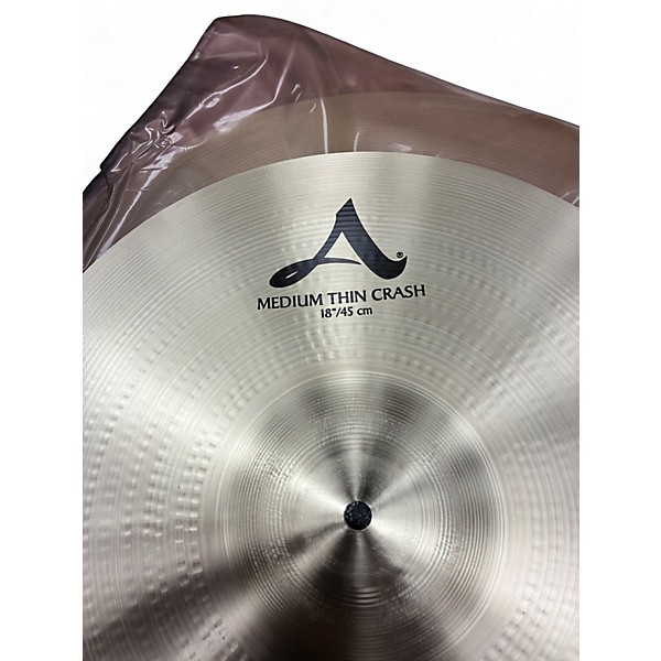 Used Zildjian 16in A Custom Crash Cymbal