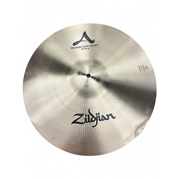 Used Zildjian 18in A Custom Crash Cymbal