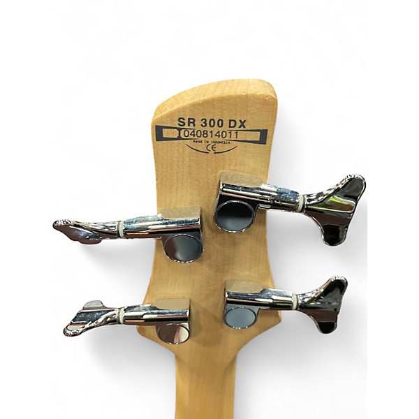 Used Ibanez RG4EXQM1 Red to Black Fade Solid Body Electric Guitar