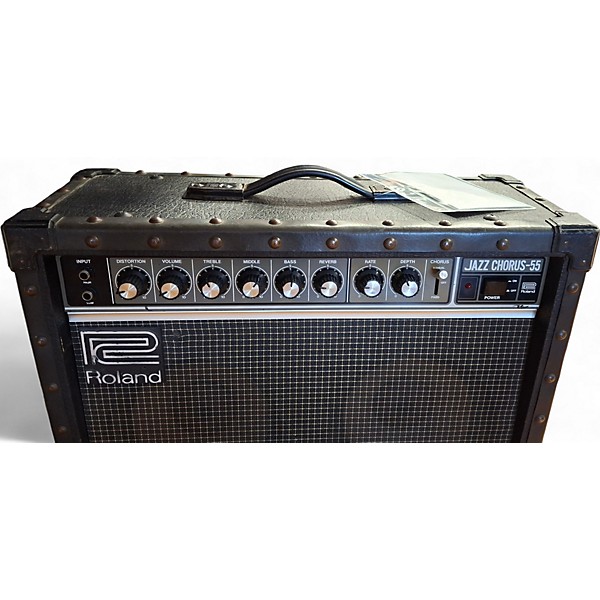 Used Roland JC55 Jazz Chorus 55 Guitar Combo Amp
