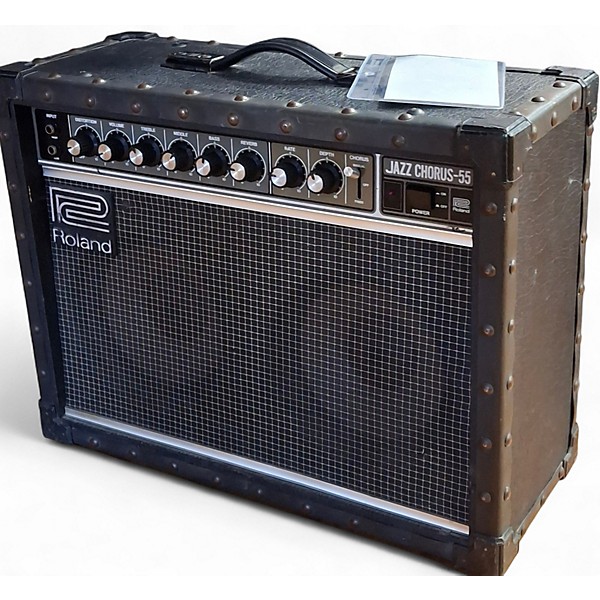 Used Roland JC55 Jazz Chorus 55 Guitar Combo Amp