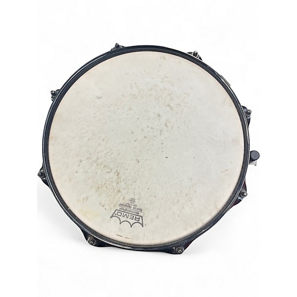 Used Pork Pie 12X4 Little Squealer Snare Brown Drum