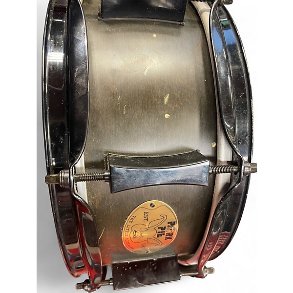 Used Pork Pie 12X4 Little Squealer Snare Brown Drum