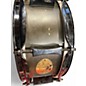 Used Pork Pie 12X4 Little Squealer Snare Brown Drum