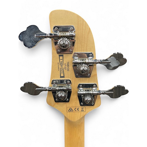 Used Ibanez TMB100 Yellow Electric Bass Guitar