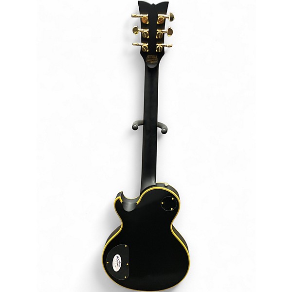 Used Schecter Guitar Research Solo-II Custom Black Solid Body Electric Guitar