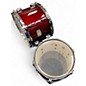 Used Yamaha 5 Piece Stage Custom cranberry red Drum Kit