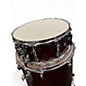 Used Yamaha 5 Piece Stage Custom cranberry red Drum Kit