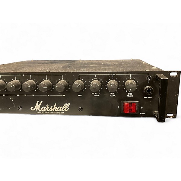 Used Marshall Integrated Bass System Bass Amp Head