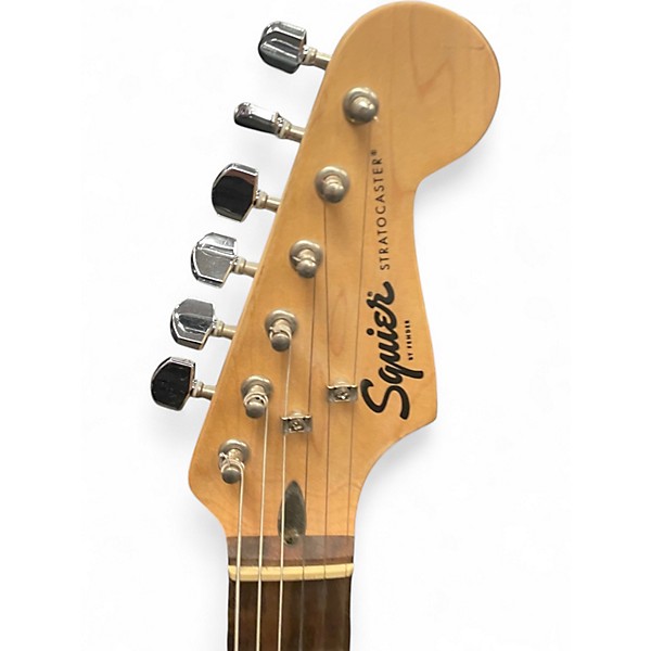 Used Squier Bullet Stratocaster Seafoam Green Solid Body Electric Guitar