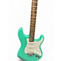 Used Squier Bullet Stratocaster Seafoam Green Solid Body Electric Guitar