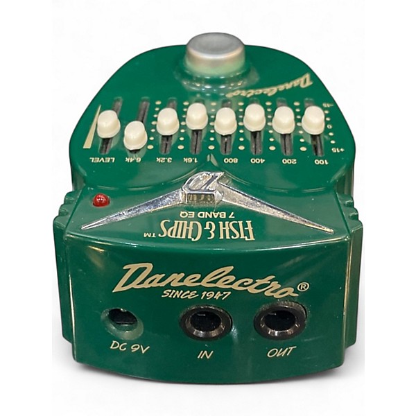Used Danelectro DJ14 Fish and Chips 7-Band EQ Pedal