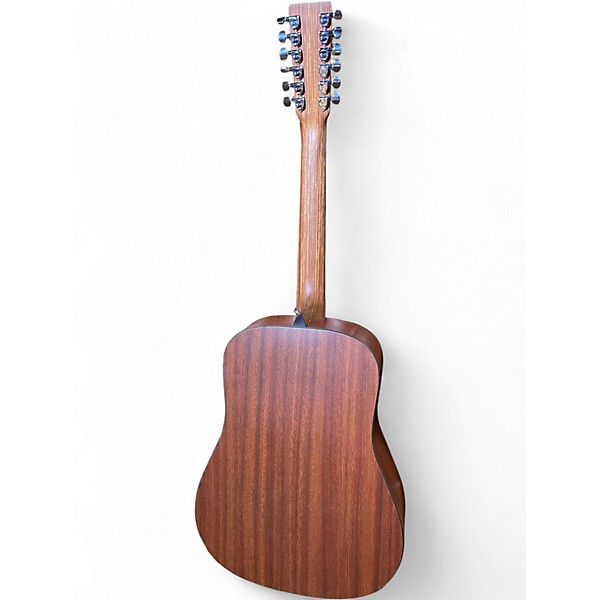 Used Martin DX2E Natural 12 String Acoustic Electric Guitar