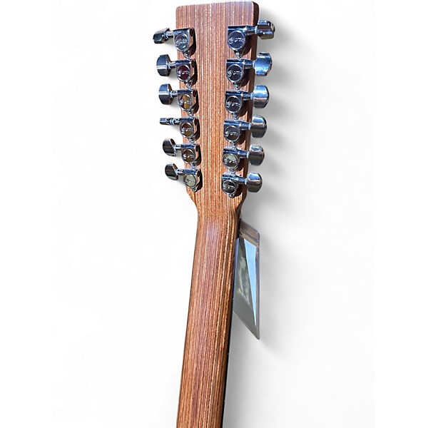 Used Martin DX2E Natural 12 String Acoustic Electric Guitar